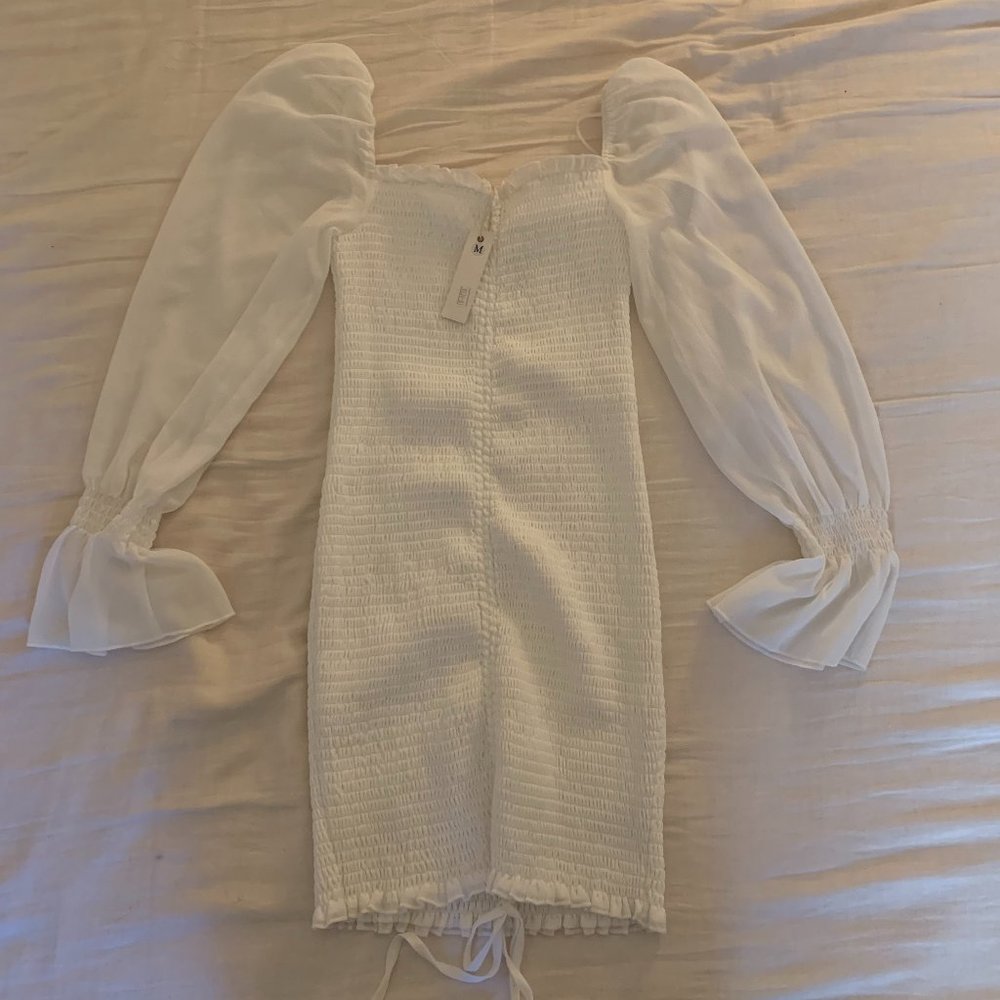 Dreamy White Mini Dress